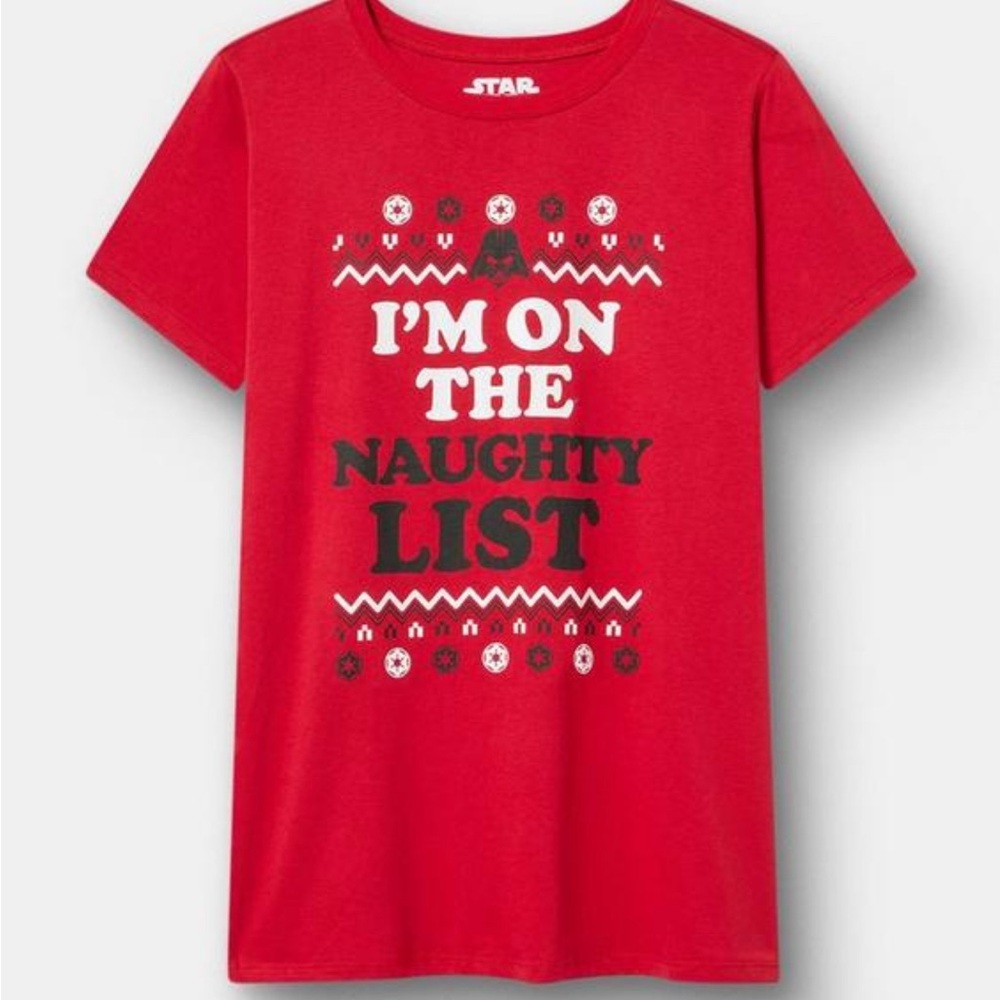Torrid Star Wars I’m On The Naughty List T-Shirt